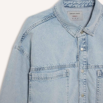 ERKEK  DENIM GÖMLEK