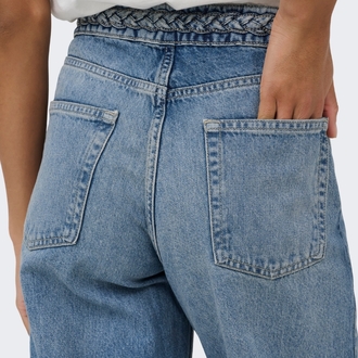 ONLHOPE Yüksek Bel Geniş Paça Kot Pantolon

