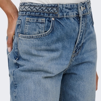 ONLHOPE Yüksek Bel Geniş Paça Kot Pantolon

