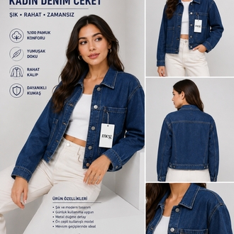 MEG DENIM CEKET