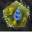 Su İçme Hatırlatıcısı Broş / Drink Water Reminder Brooch