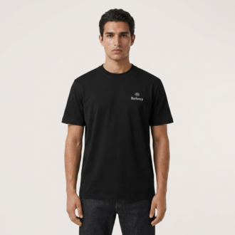 BR Metal Logolu Premium Oysho Kumaş T-Shirt