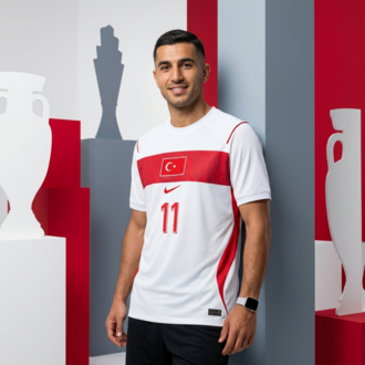 Kenan Yıldız 11 Türkiye Beyaz Milli Forma (Üst Kalite)