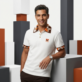 HR Nakış Logolu Kalın Pike Kumaş Premium Polo T-Shirt