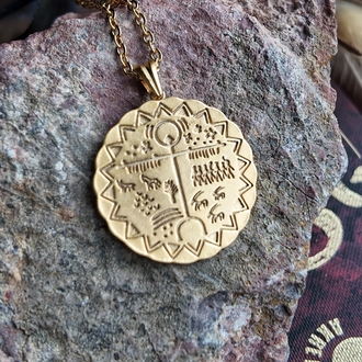 Şaman Kolye Gold