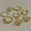Altın Rengi Ear Cuffs
