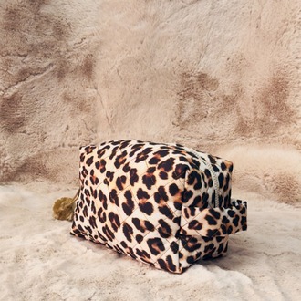 Pomélie Classic Büyük Boy – Kapitone Leopar