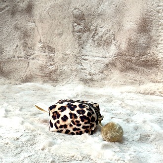 Pomélie Classic Küçük Boy – Kapitone Leopar