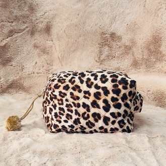 Pomélie Classic Büyük Boy – Kapitone Leopar