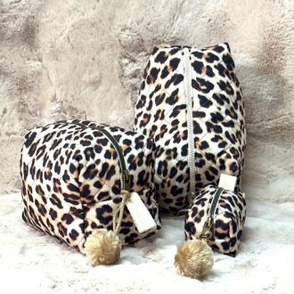 Pomélie Classic Büyük Boy – Kapitone Leopar