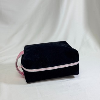 Pomélie Classic Büyük Boy – Kadife Siyah Pembe