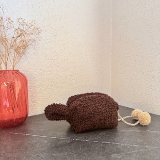 Pomélie Classic Küçük Boy – Kahve Teddy