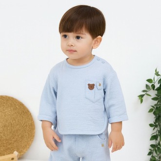 ERKEK BEBEK PAMUKLU 2'Lİ ALT ÜST TAKIM