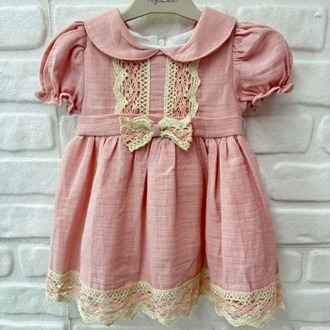 KIZ BEBEK %100 PAMUKLU ELBİSE