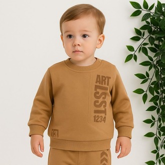 ERKEK BEBEK PAMUKLU ALT - ÜST TAKIM EŞOFMAN TAKIMI 2'Lİ 