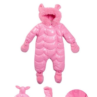 KIZ BEBEK ÖZEL SERİ TAVŞAN KULAKLI KAPÜŞONLU KOZMONOT TULUM