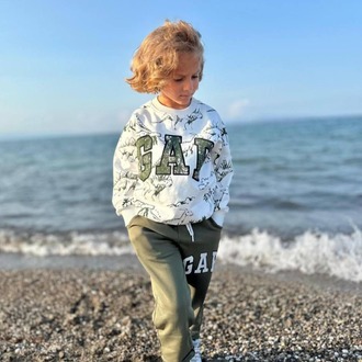 ERKEK ÇOCUK PAMUKLU 2'Lİ TAKIM ALT - ÜST TAKIM EŞOFMAN TAKIMI