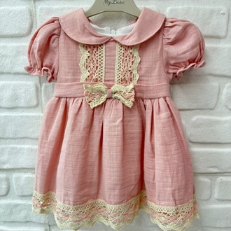 KIZ BEBEK %100 PAMUKLU ELBİSE