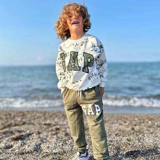 ERKEK ÇOCUK PAMUKLU 2'Lİ TAKIM ALT - ÜST TAKIM EŞOFMAN TAKIMI