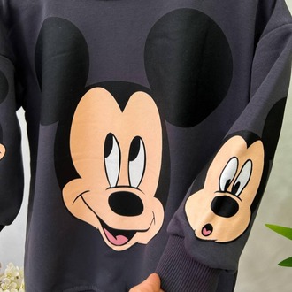KIZ ÇOCUK SWEAT ELBİSE PAMUKLU KUMAŞ GÜNDELİK