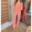 Havlu kumaş pijama takım