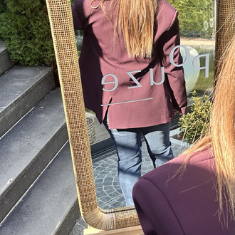 Mürdüm blazer ceket