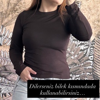 Kahve baş parmağa geçmeli bady