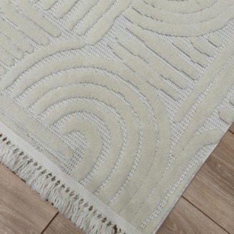 Tokyo Serisi Renkli Kalın Modern Makine Halısı 4 metre kare 