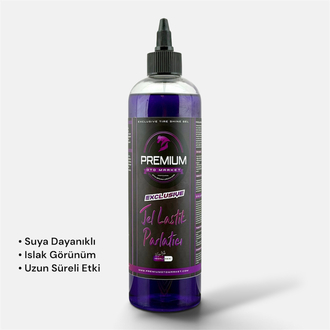 Exclusive ENDURANCE Jel Lastik parlatıcı 400 ml (30 güne kadar dayanıklı)
