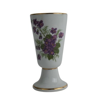 Alman Porseleni Ayaklı Vazo – W1764 Germany – Koleksiyonluk – Vintage