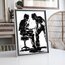 Whiplash Kara Kalem Poster llüstrasyon Tasarımlı Tablo BOYUT:(A3) 30 x 42,0 CM |