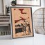 Red Dead Redemption llüstrasyon Tasarımlı Tablo BOYUT:(A3) 30 x 42,0 CM |
