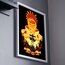 Naruto Uzumaki Poster Alternatif Anime llüstrasyon Tasarımlı Tablo BOYUT:(A3) 30 x 42,0 CM |