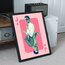 Fight Club Pink Portrait Vintage llüstrasyon Tasarımlı Tablo BOYUT:(A3) 30 x 42,0 CM |    