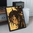 Vagabond Miyamato Musashi Portre llüstrasyon Tasarımlı Tablo BOYUT:(A3) 30 x 42,0 CM |