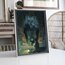 Harry Potter Ayna/Geçmiş Fan Art llüstrasyon Tasarımlı Tablo BOYUT:(A3) 30 x 42,0 CM |  