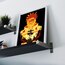 Naruto Uzumaki Poster Alternatif Anime llüstrasyon Tasarımlı Tablo BOYUT:(A3) 30 x 42,0 CM |