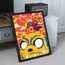 Naruto Temalı Adventure Time Fınn ve Jake Tasarımı BOYUT:(A3) 30 x 42,0 CM |