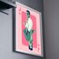 Fight Club Pink Portrait Vintage llüstrasyon Tasarımlı Tablo BOYUT:(A3) 30 x 42,0 CM |    