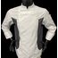 W-GREY  PAMUKLU DELUXE V YAKA FRANSIZ MODEL BLAZER ŞEF CEKETİ
