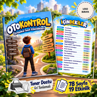 Otokontrol Ortaokul Etkinlik Kitapçığı