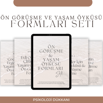 Yaşam Öyküsü & Ön Değerlendirme Formları Seti