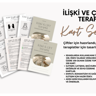 İlişki ve Çift Terapisi Kart Seti