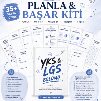 Sınav Döneminde: Planla&Başar KİTİ 