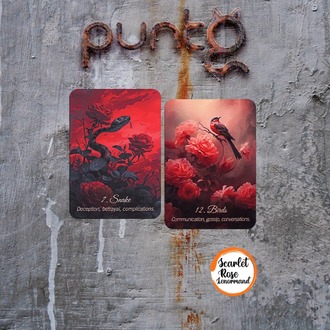 SCARLET ROSE LENORMAND