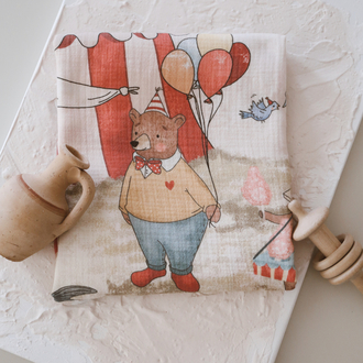 100x100cm MÜSLİN ÖRTÜ