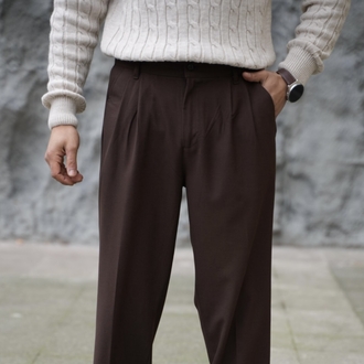 BAGGY KALIP 2 PİLE KUMAŞ PANTOLON P004