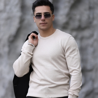 BİSİKLET YAKA DÜZ ÖRGÜ TRİKO P008