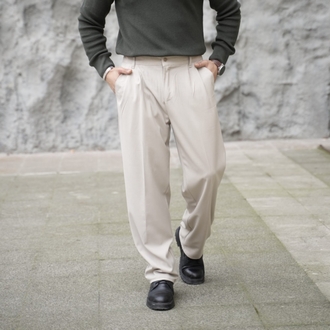 BAGGY KALIP 2 PİLE KUMAŞ PANTOLON P004