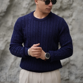 BİSİKLET YAKA SAÇ ÖRGÜ TRİKO P013